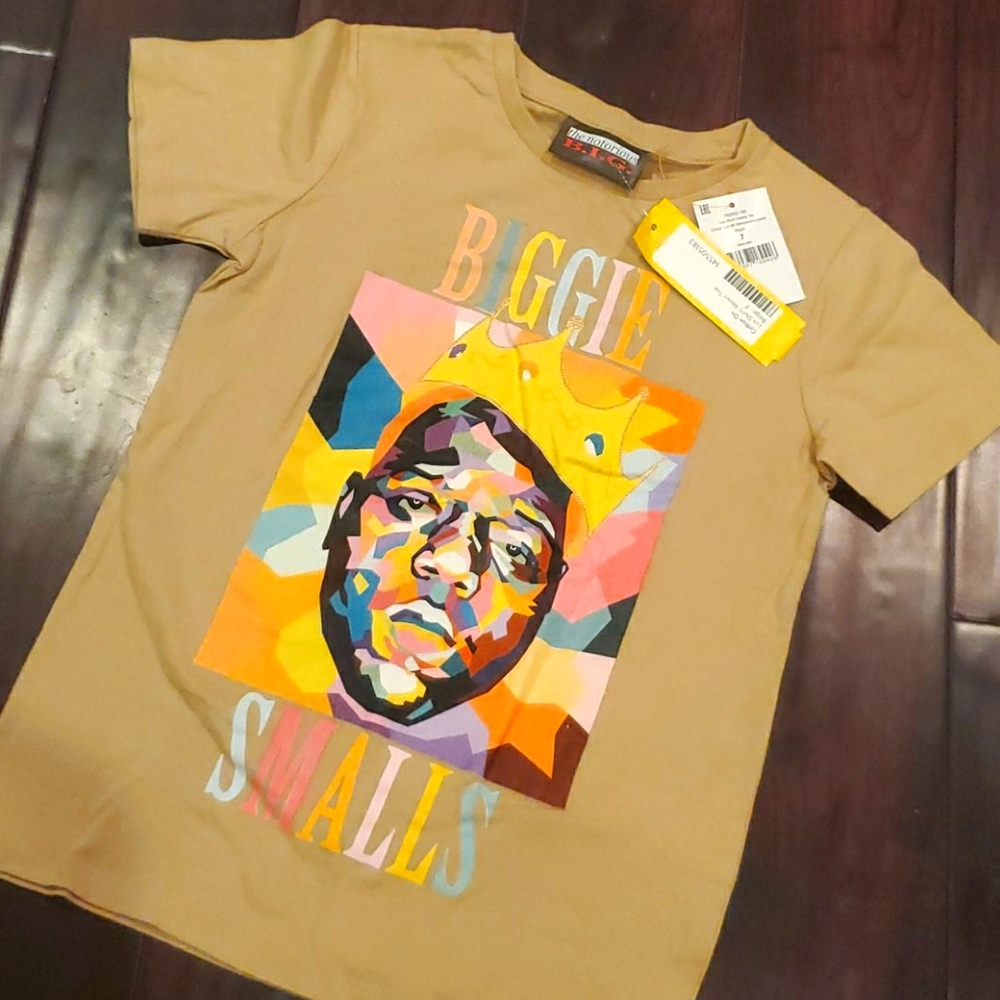 Kids size 7 Biggie Smalls tshirt